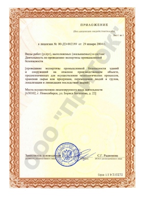 Лицензия РТН